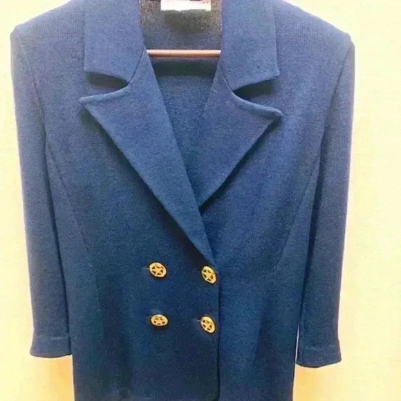 ST.JOHN Navy Jacket - Picture 1 of 5